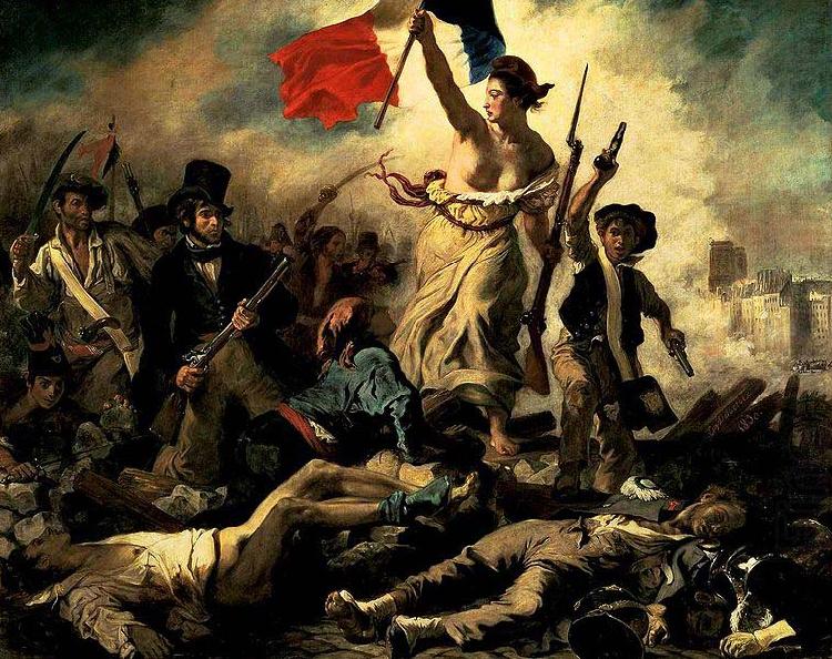 Liberty Leading the People, Eugene Delacroix